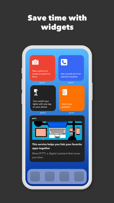 IFTTT - Automate work and home iPhone screenshot 6 - Productivity app