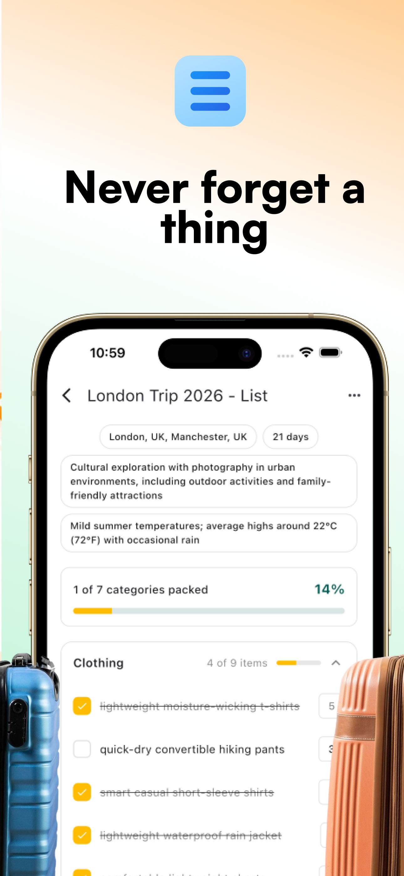 Packy AI: Trip Planner & Map screenshot 5