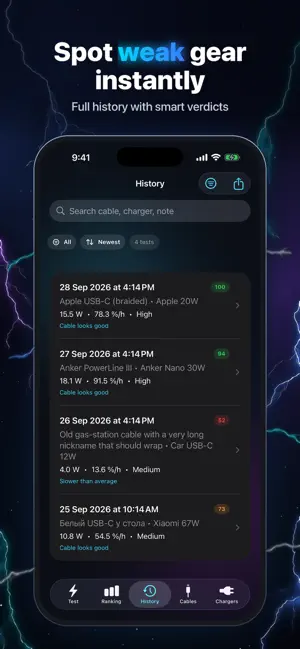 WattCheck: Cable Tester screenshot 4