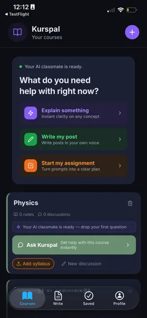 Kurspal screenshot 4