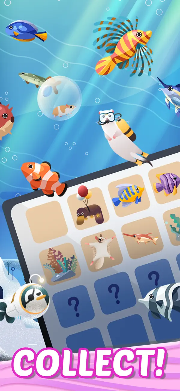 #3. Merge Aquarium (iOS) Von: PIVOT GAMES, Inc.