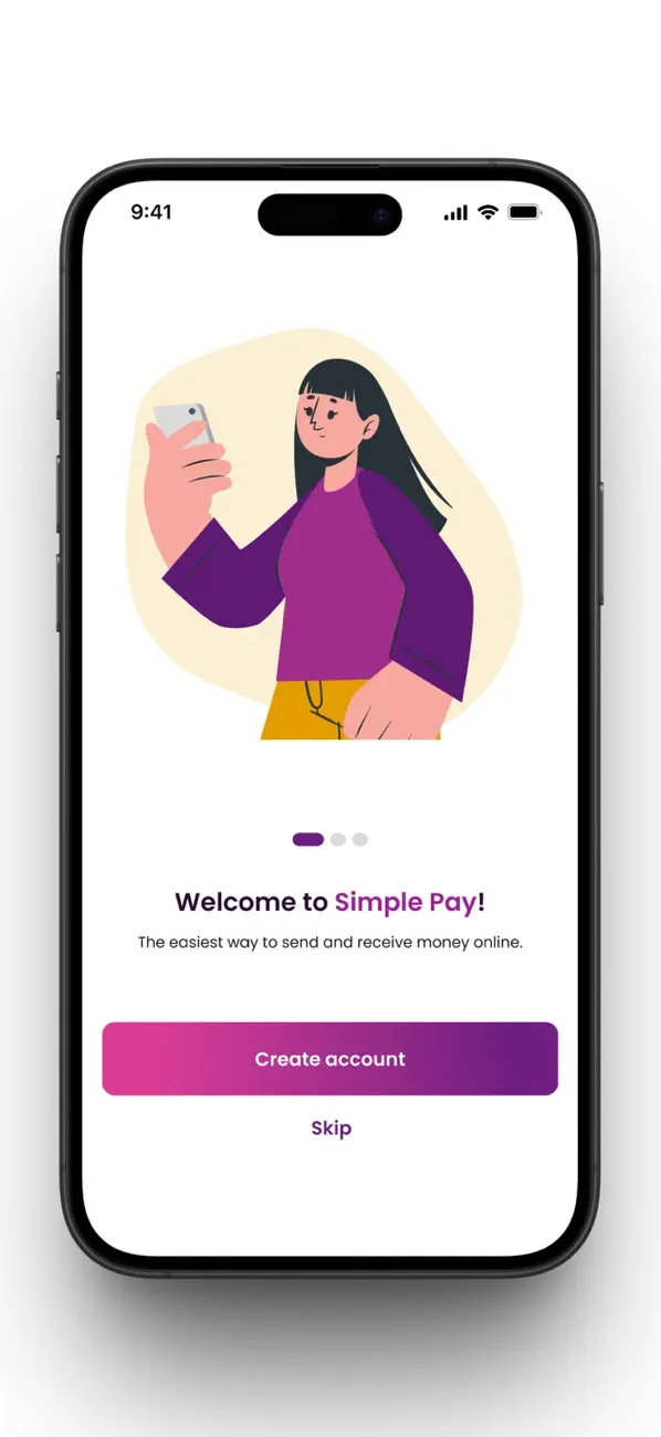 #1. simplePAY (iOS) Podle: Victor Paul Ejem