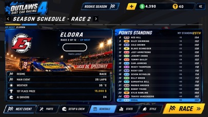 Outlaws - Dirt Track Racing 4 screenshot 8