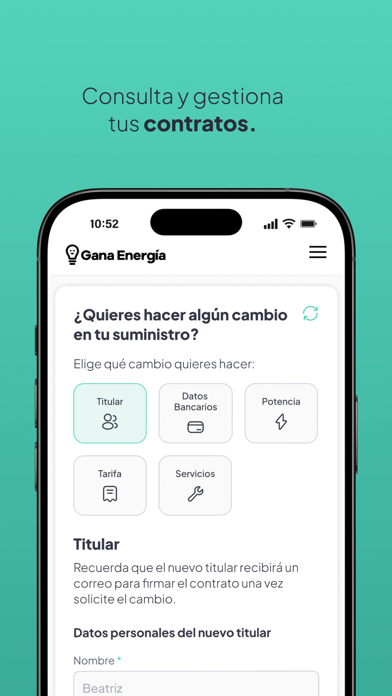 Screenshot #3 pour Gana Energia - App clientes