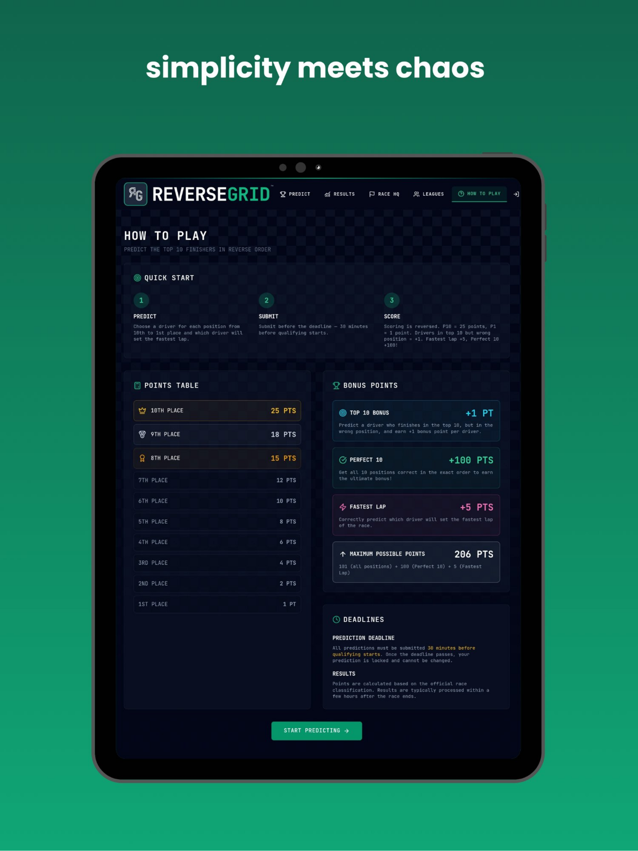 Reverse Grid screenshot 9