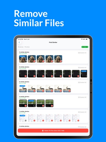 Storage Cleaner: Free Space iPad screenshot