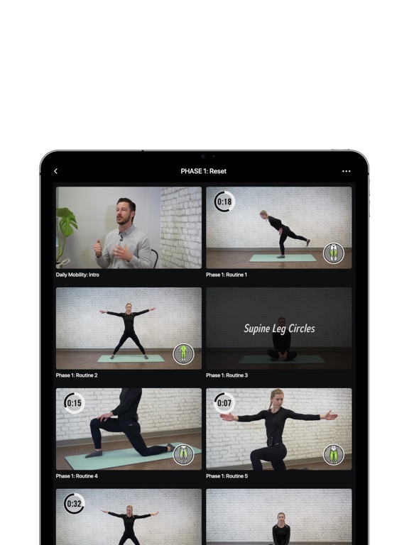 ReverseSit iPad screenshot 3 - Health & Fitness app