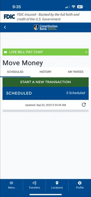 Constitution Bank screenshot 3
