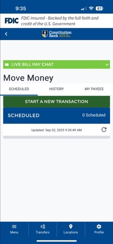 Constitution Bank Screenshot 3 of 4