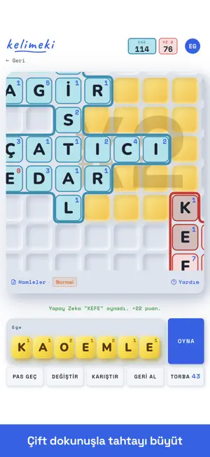 Kelimeki: Türkçe Kelime Oyunu screenshot 3