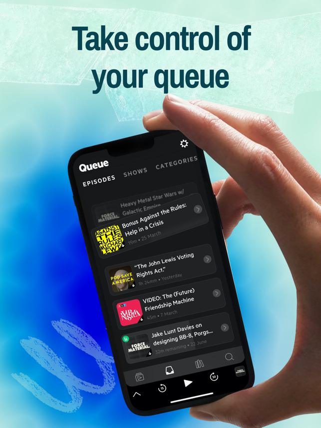 ‎Castro: Podcast Player & App Screenshot