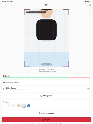 IDKit: Passport & ID Photos iPad screenshot
