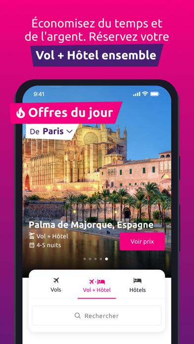 Screenshot #1 pour lastminute.com - Voyage et vol