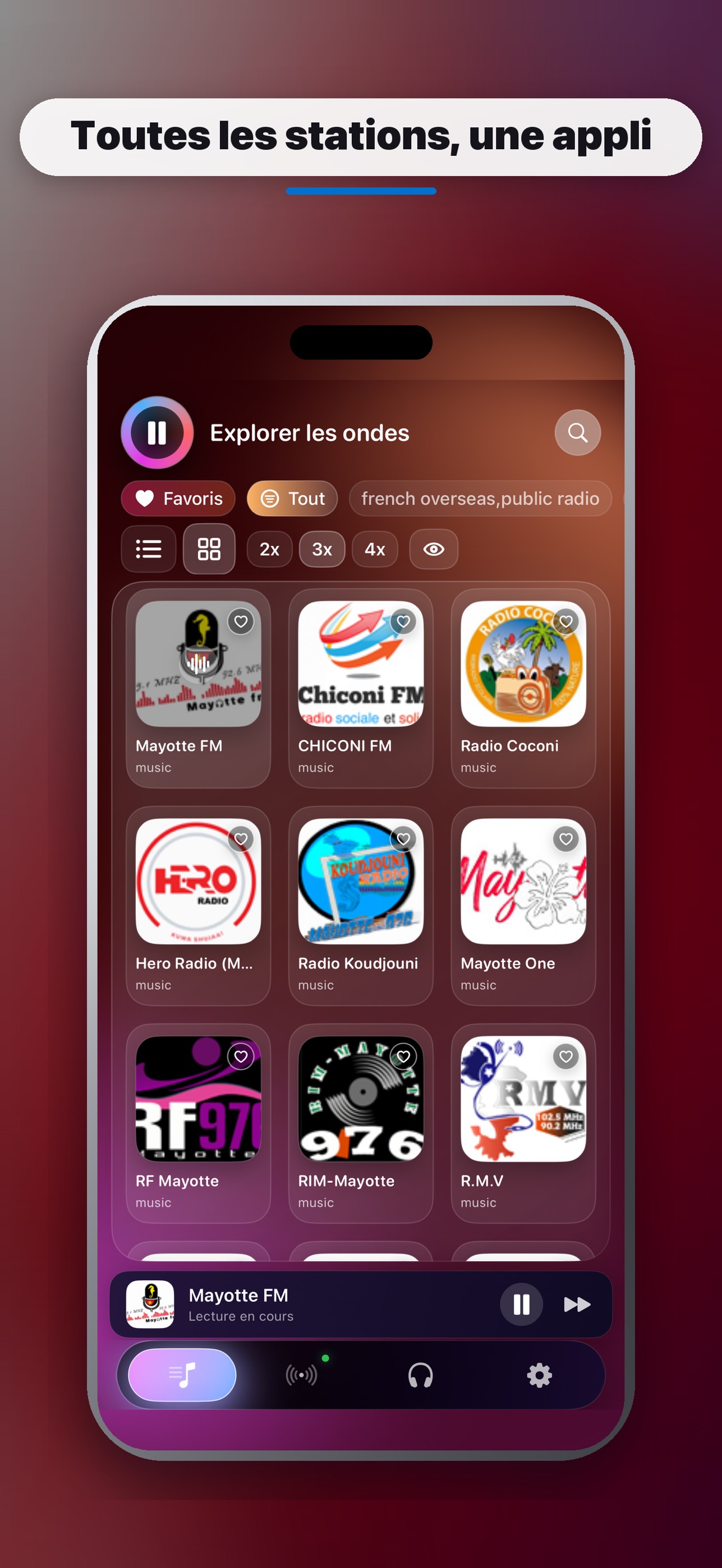 Screenshot 2 of Mayotte Radios FM