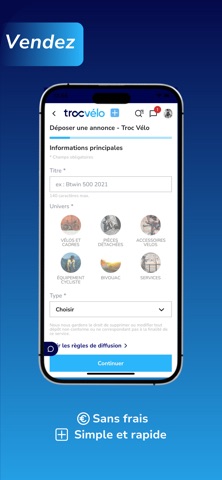 Troc Velo iPhone screenshot 3