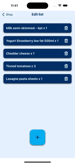 Pocket Shopping Lists screenshot 3