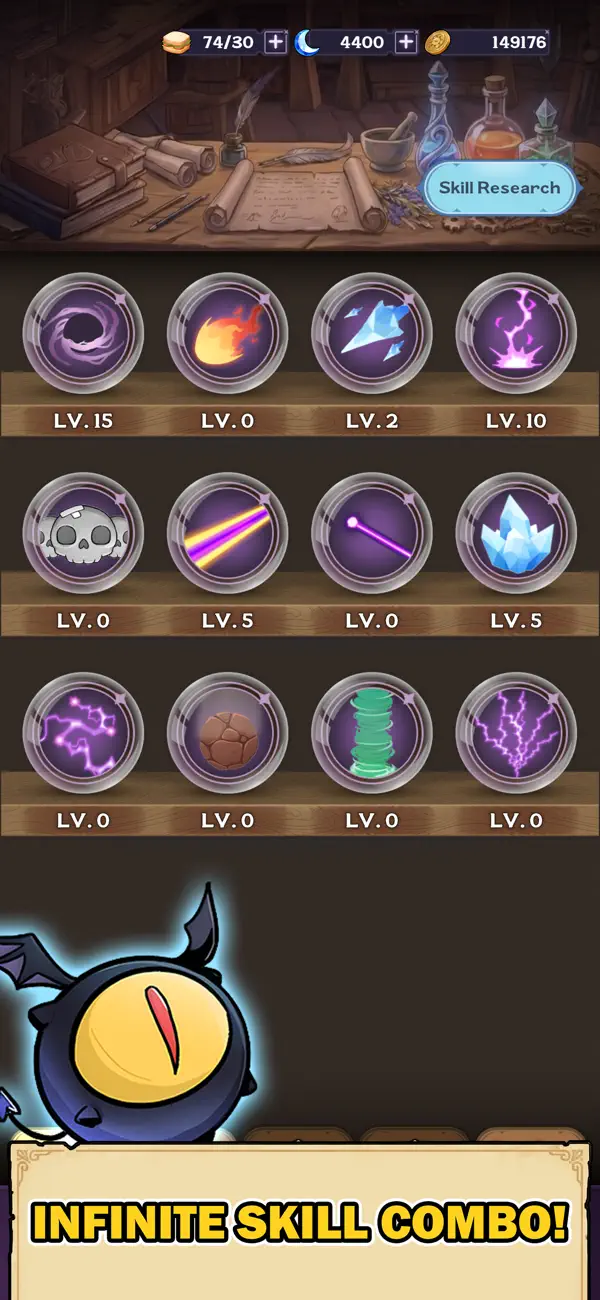 Dark Mage Defense: 66,666 iOS Mod IPA screenshot 2 - iOS game interface