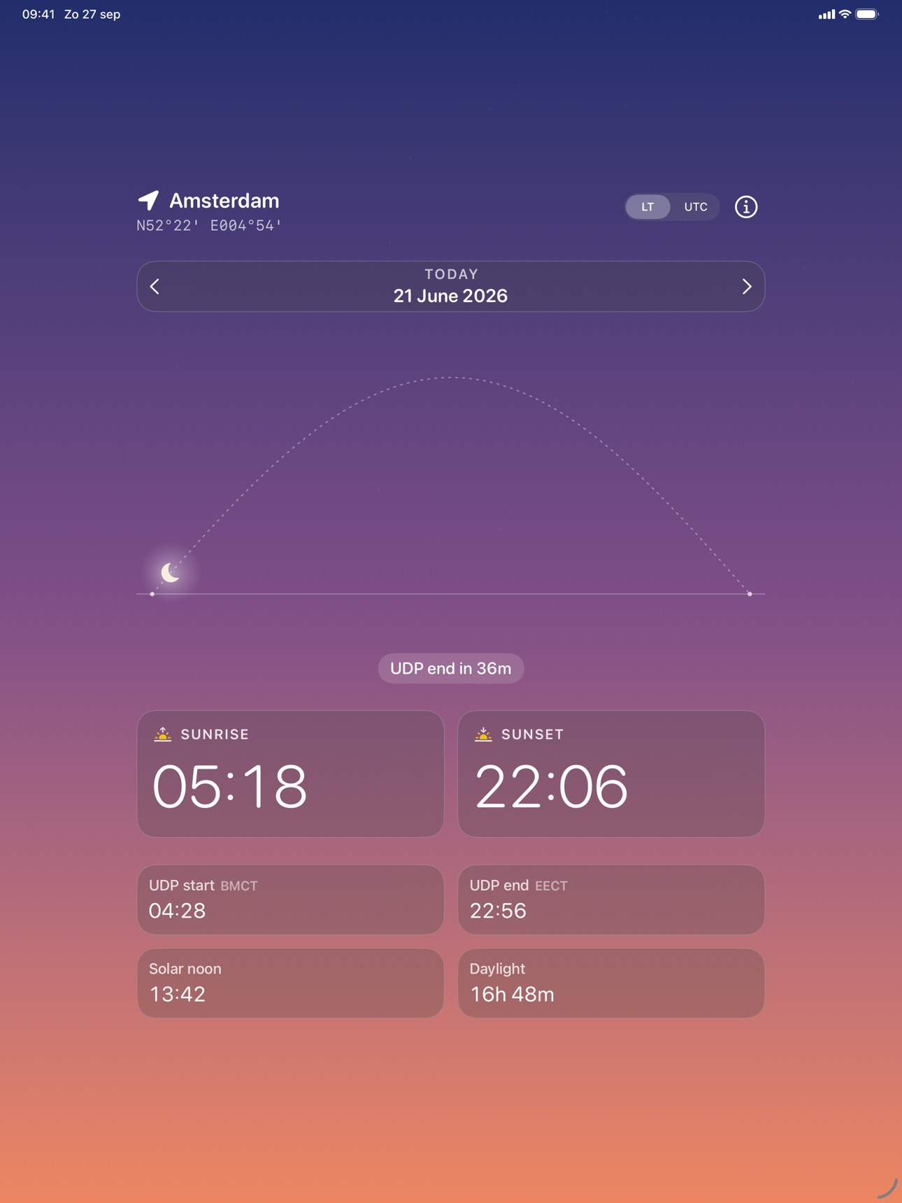 Screenshot 9 of Sunrise – UDP & Sun Times
