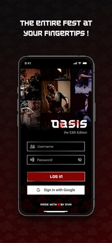 Oasis 2025 screenshot