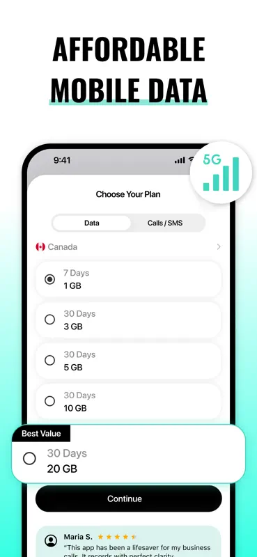 Free Calling & eSIM for Travel screenshot 4 of 10