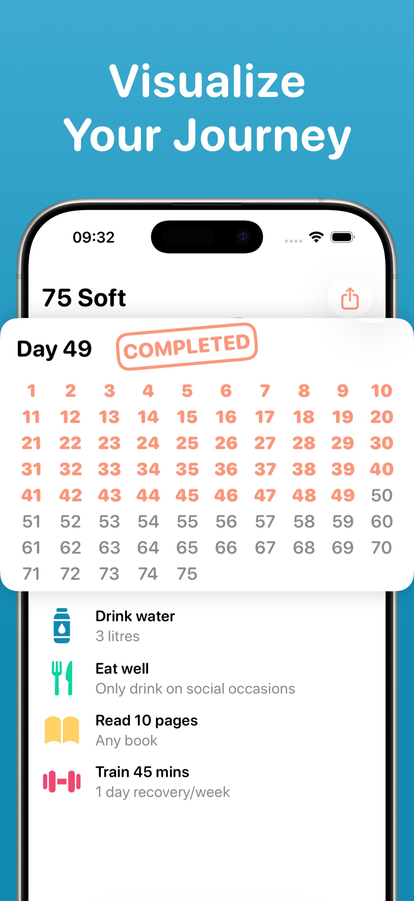 75 Day Challenge: Soft Edition screenshot 2