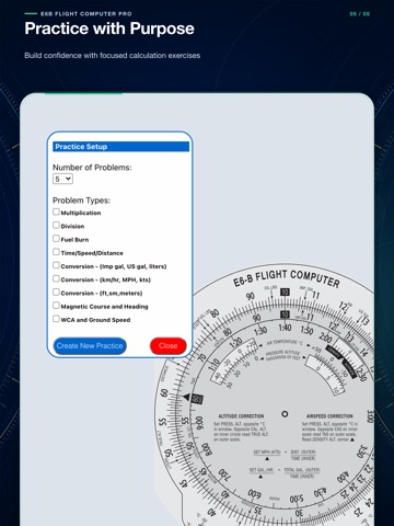 E6B Flight Computer Pro iPad screenshot
