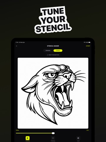 Stencil Maker - Stencly iPad screenshot