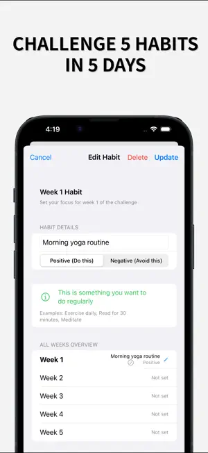 35 Day Challenge:Habit Tracker screenshot 3
