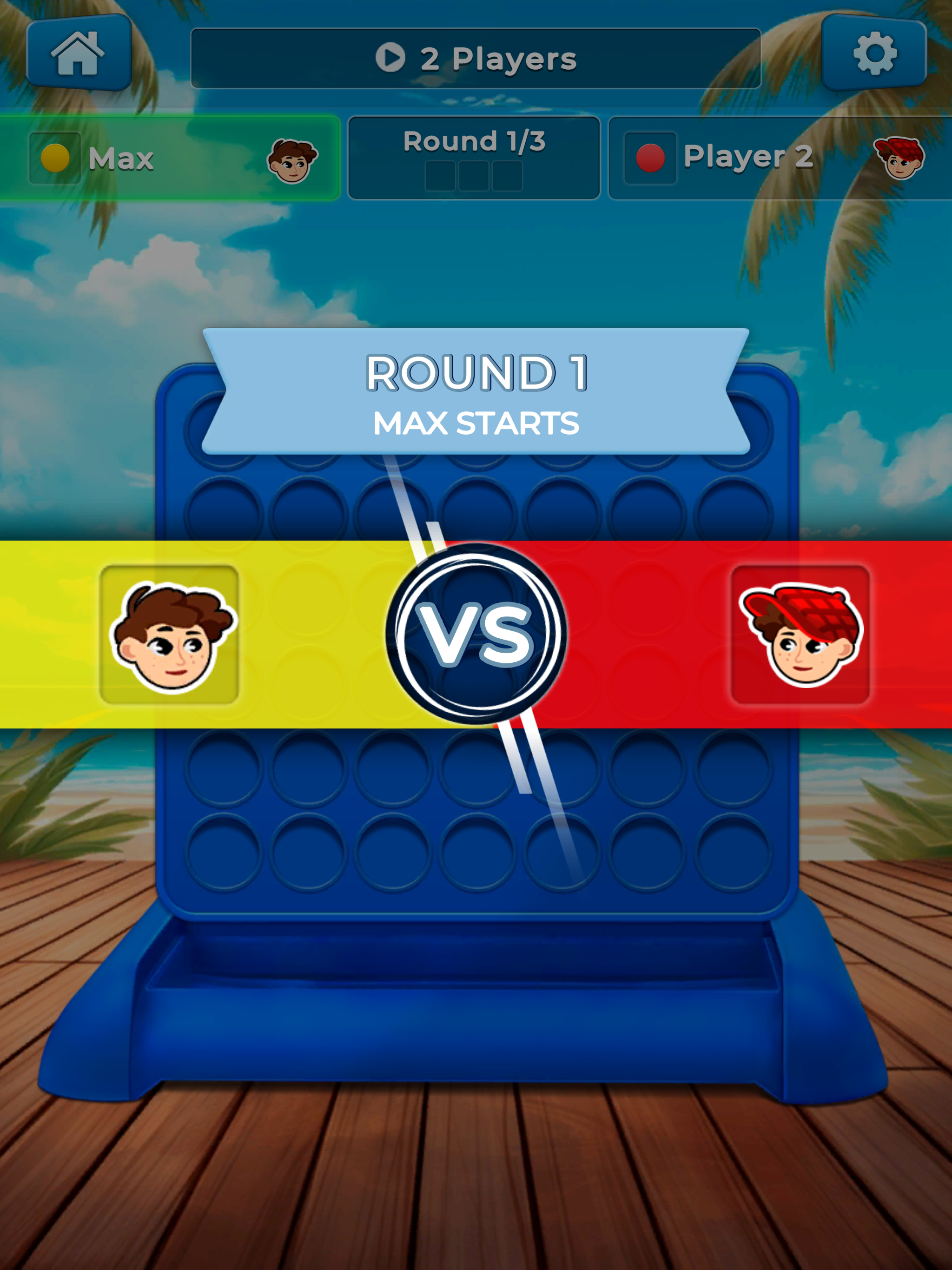 Four in a Row - 2 Player Games screenshot 8