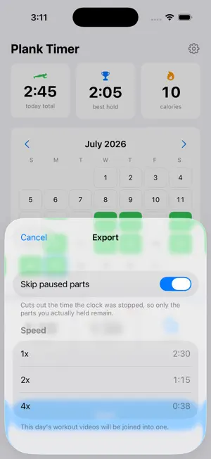 Plank Form Timer: AI Check screenshot 4