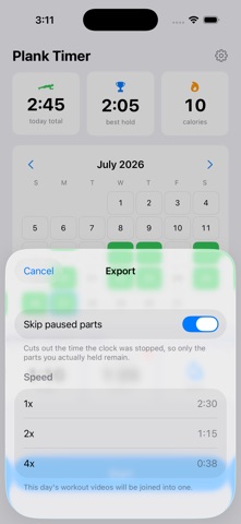 Plank Form Timer: AI Check Screenshot 4 of 8