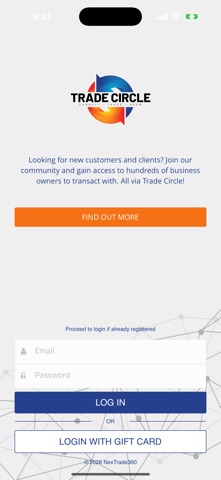 Trade Circle Mobile iPhone screenshot
