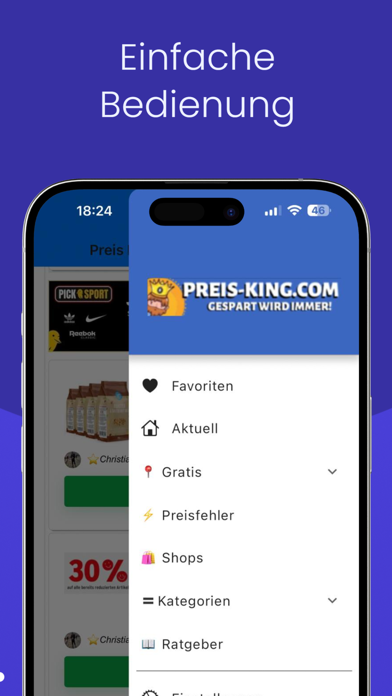PreisKing Schnäppchen & Deals Screenshot