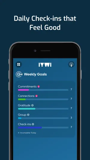 IYWI: Sober App for Recovery screenshot 2
