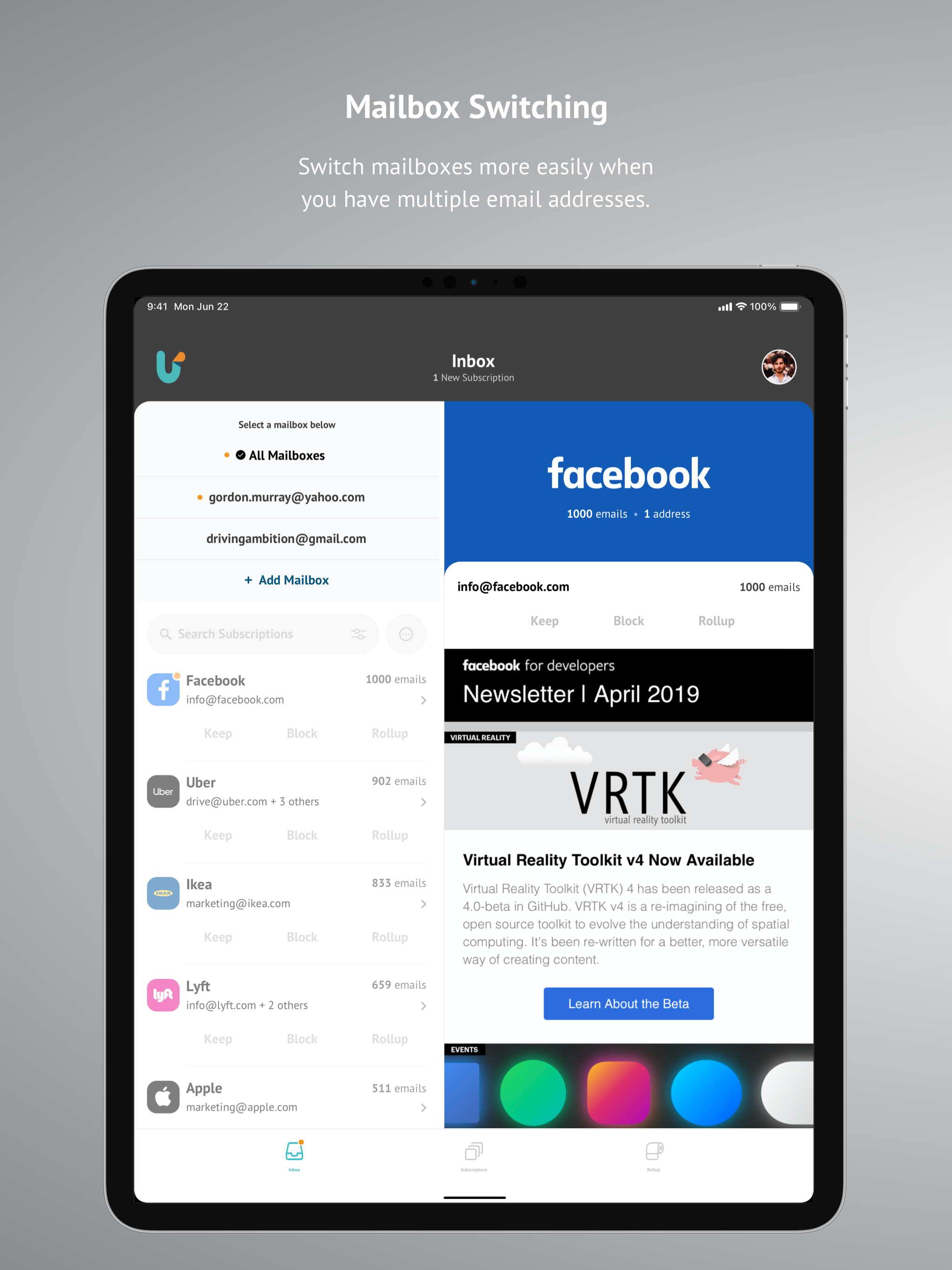 Unroll.Me - Email Cleanup screenshot 11