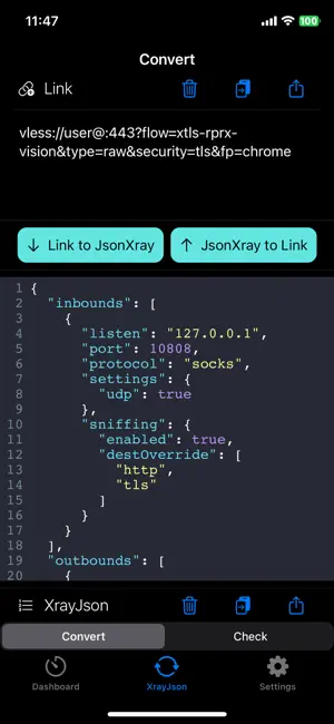XRayClient screenshot 2