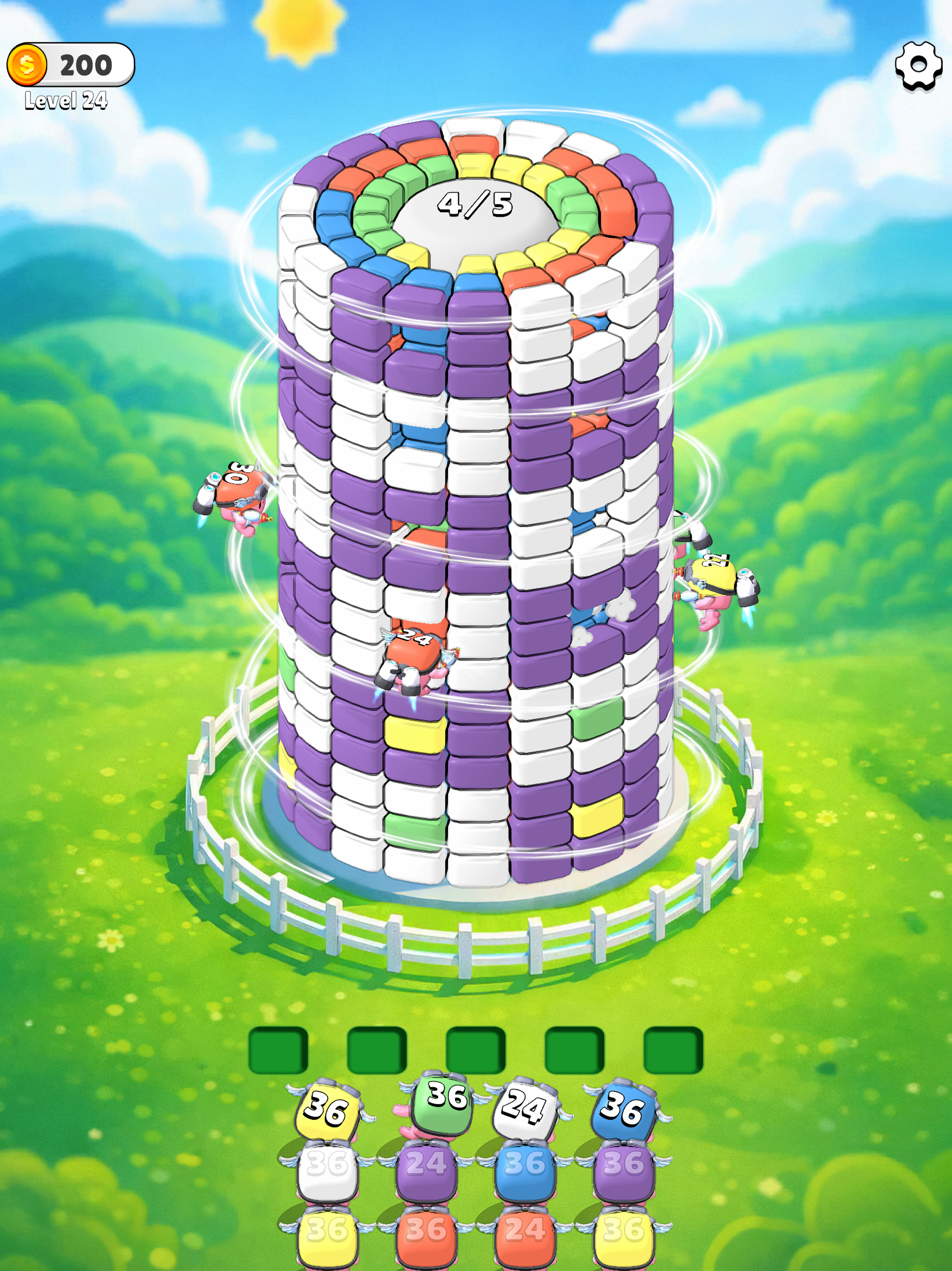 Color Stack Sweeper