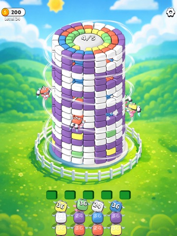 Color Stack Sweeper iPad screenshot