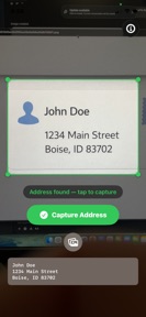 Address Scanner screenshot