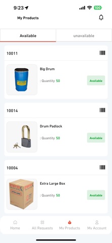Imerex delivery app Screenshot 1 of 6
