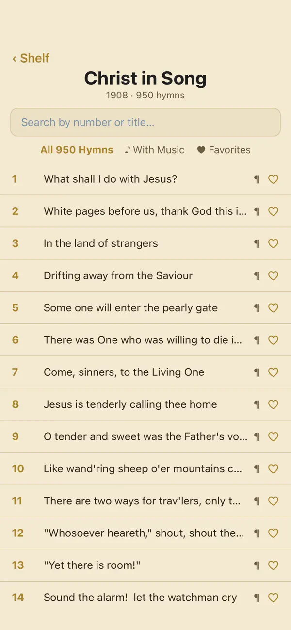Screenshot #3 pour Hymnals 4 Adventist Movement