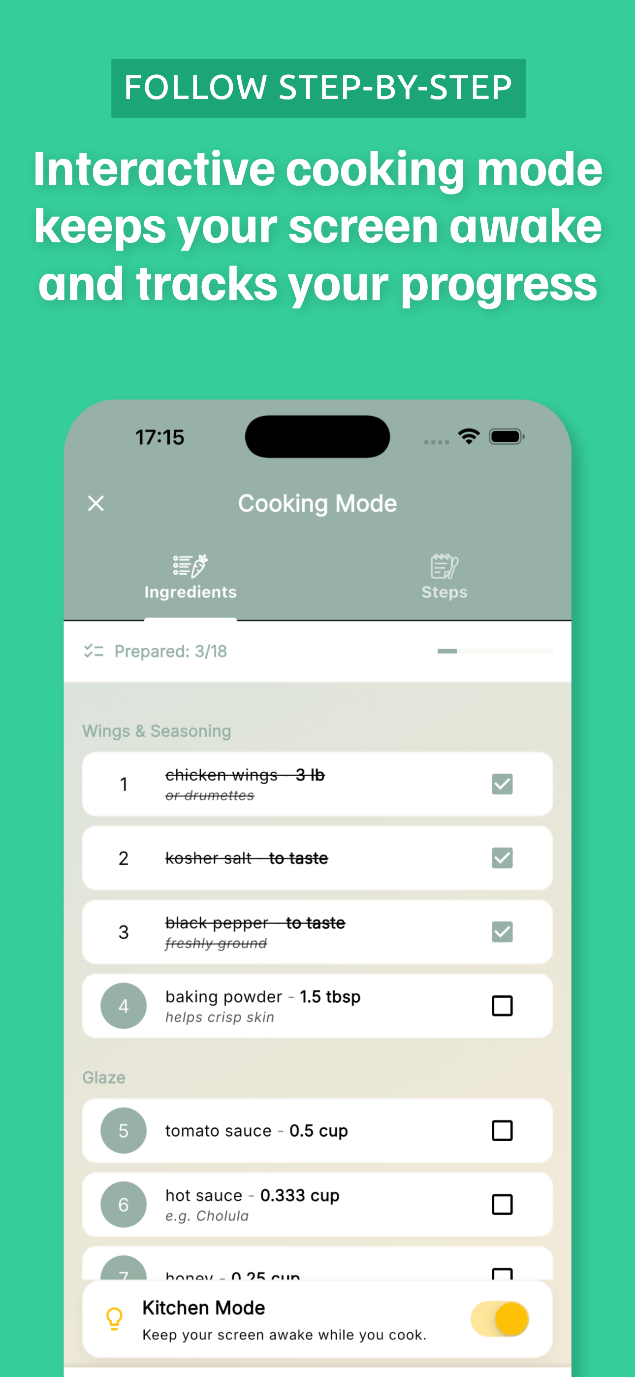 CooKing: Pantry & Meal Plan