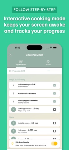 CooKing: Pantry & Meal Plan iPhone screenshot