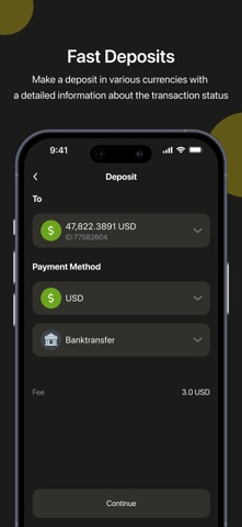 QuoMarkets iPhone screenshot 2