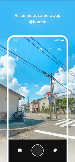 Captura de pantalla de Bluefie - Shota’s Anime Camera en iPhone 2