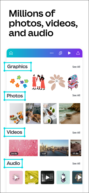 ‎Canva: Design, Art & AI Editor Screenshot