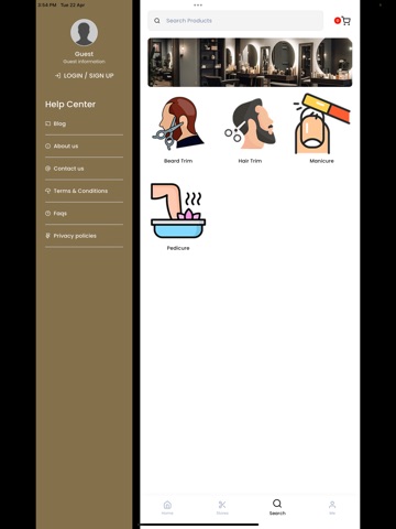 QHairZone iPad screenshot