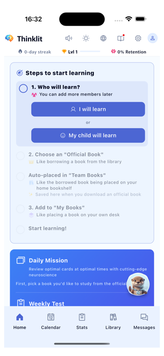 Thinklit - AI Study Flashcards Screenshot 1 of 3