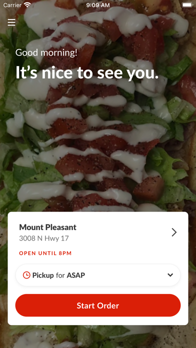 Not Just Franks Cafe iPhone screenshot 2 - Food & Drink app