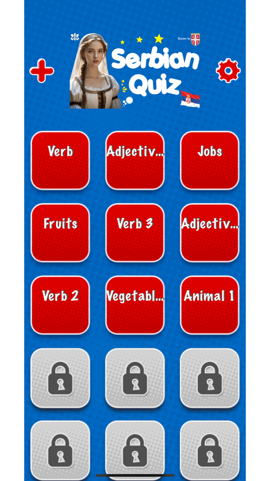 #1. Learn Serbian Flashcards (iOS) By: Duc Tang Van